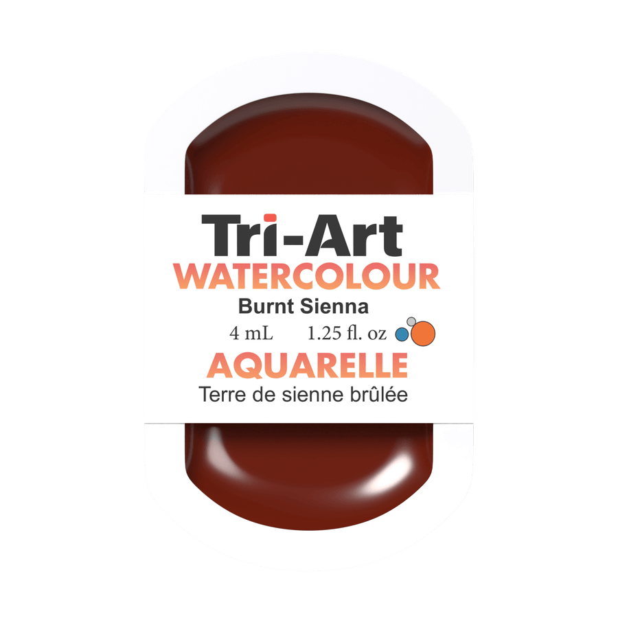 Tri-Art Water Colours - Burnt Sienna - Tri-Art Mfg.