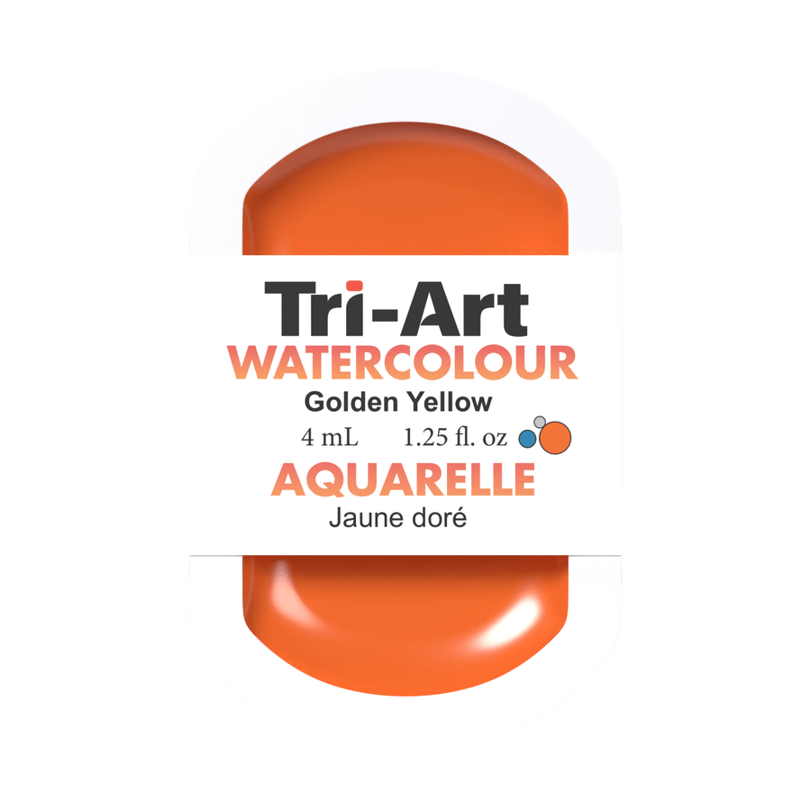 Tri-Art Water Colours - Golden Yellow - Tri-Art Mfg.