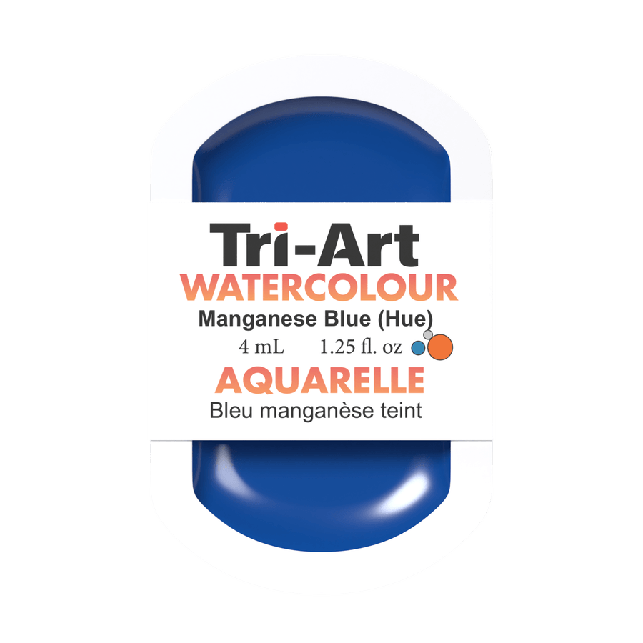 Tri-Art Water Colours - Manganese Blue Hue - Tri-Art Mfg.
