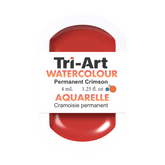 Tri-Art Water Colours - Permanent Crimson - Tri-Art Mfg.