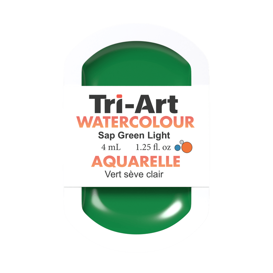 Tri-Art Water Colours - Sap Green Light - Tri-Art Mfg.