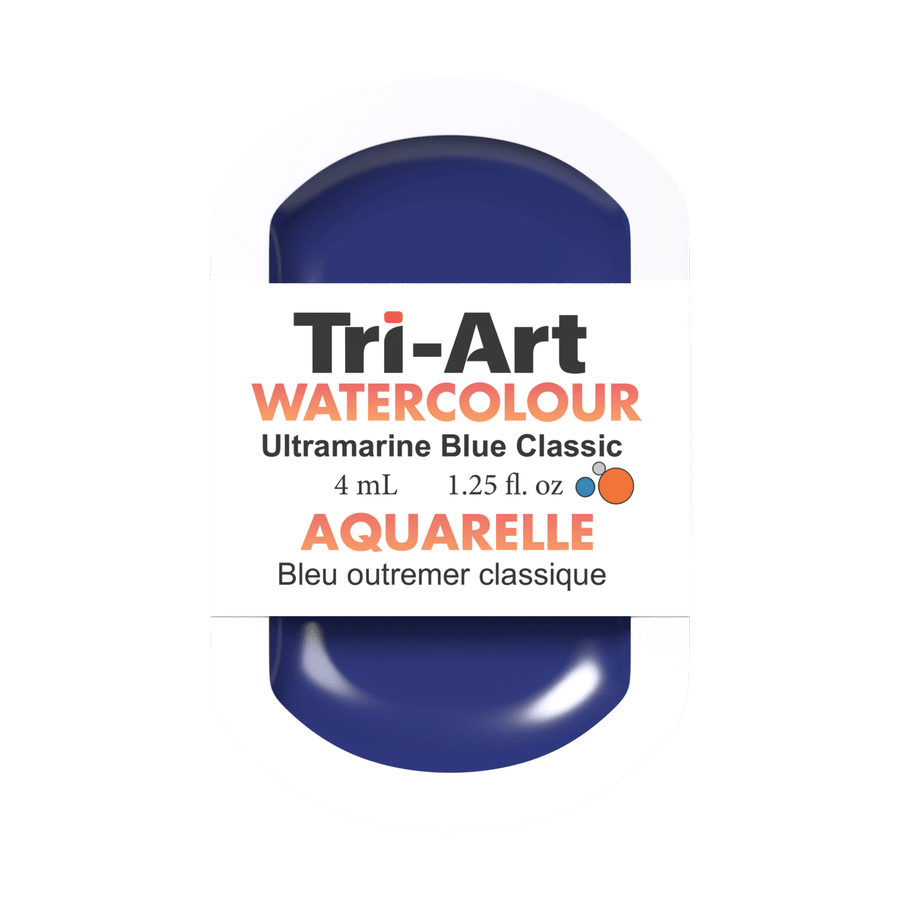 Tri-Art Water Colours - Ultramarine Blue - Tri-Art Mfg.