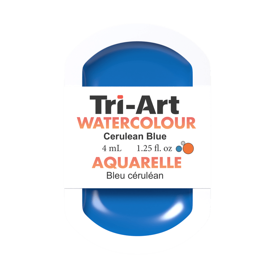 Tri-Art Water Colours - Cerulean Blue - Tri-Art Mfg.