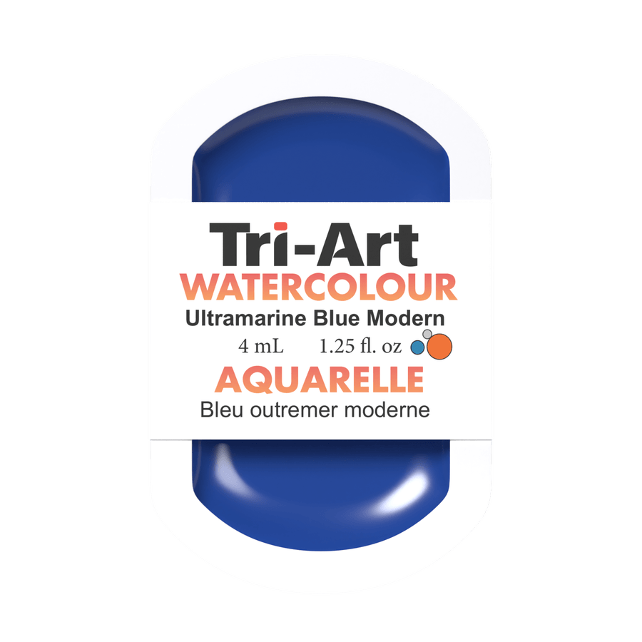 Tri-Art Water Colours - Ultramarine Blue Modern - Tri-Art Mfg.