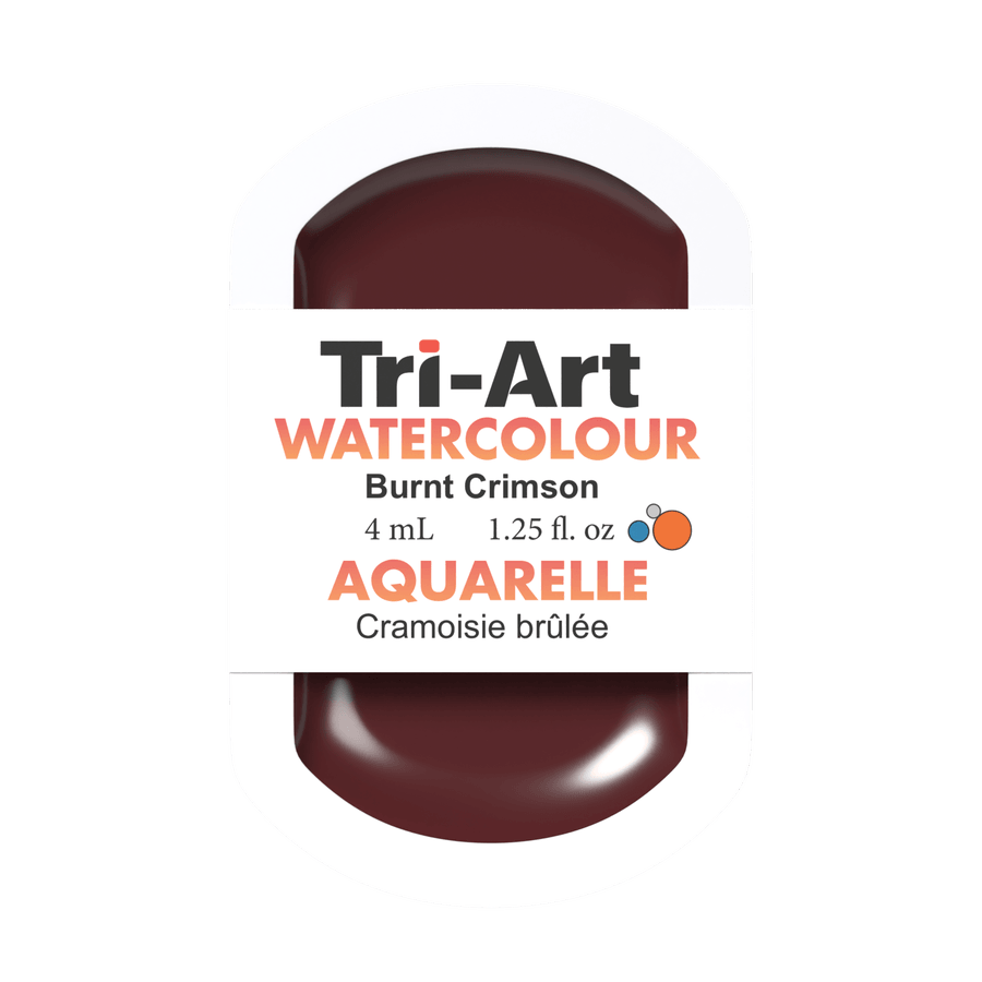 Tri-Art Water Colours - Burnt Crimson - Tri-Art Mfg.
