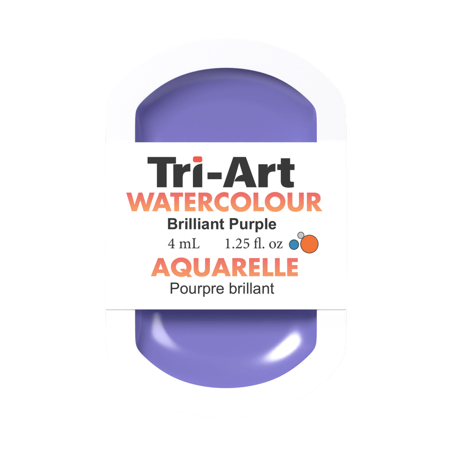 Tri-Art Water Colours - Briliant Purple - Tri-Art Mfg.
