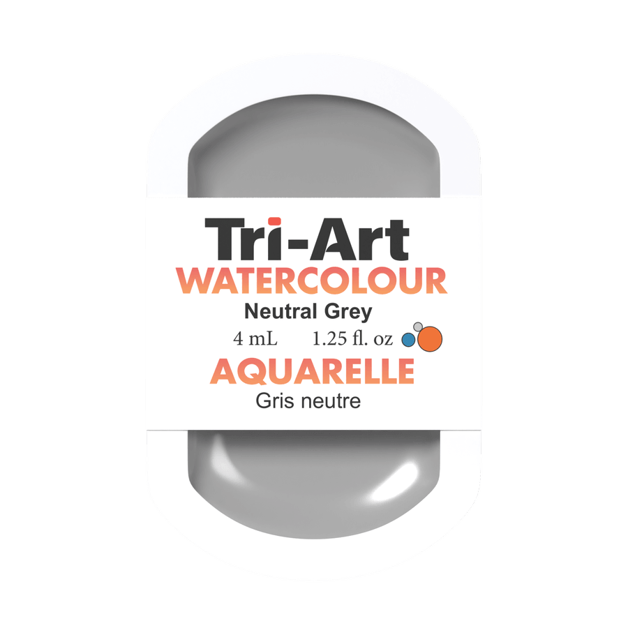 Tri-Art Water Colours - Neutral Grey - Tri-Art Mfg.