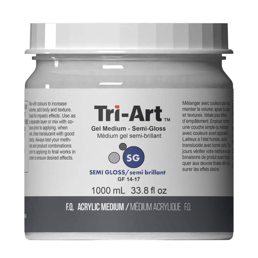 Tri-Art Mediums - Gel Medium Semi Gloss - Tri-Art Mfg.