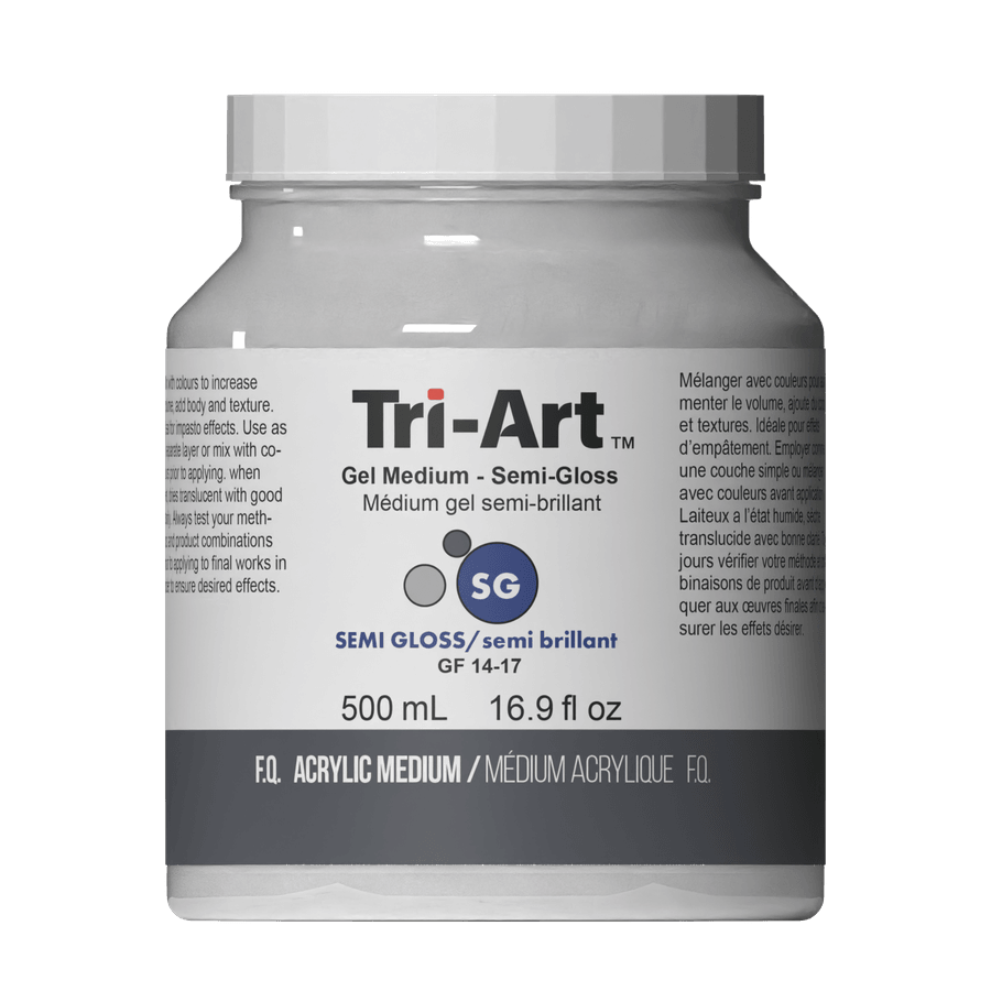 Tri-Art Mediums - Gel Medium Semi Gloss - Tri-Art Mfg.