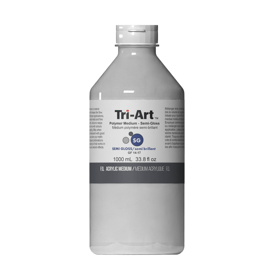 Tri-Art Mediums - Polymer Medium Semi Gloss - Tri-Art Mfg.