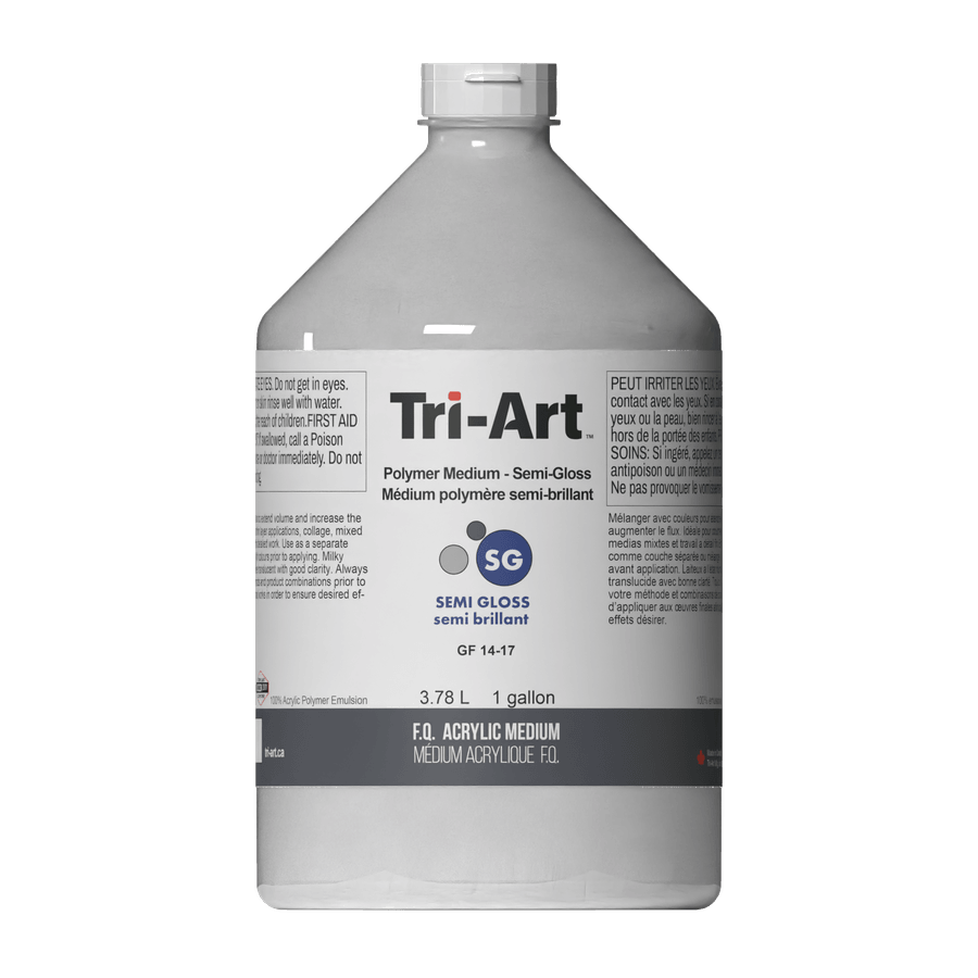 Tri-Art Mediums - Polymer Medium Semi Gloss - Tri-Art Mfg.