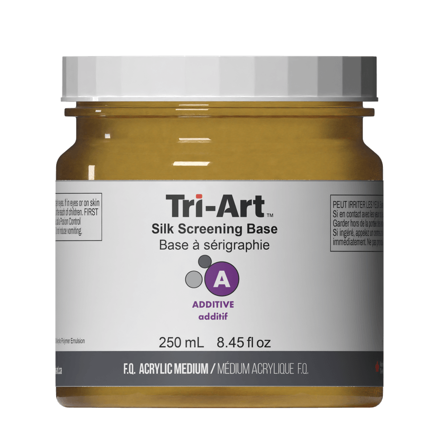 Tri-Art Mediums - Silk Screening Base - Tri-Art Mfg.
