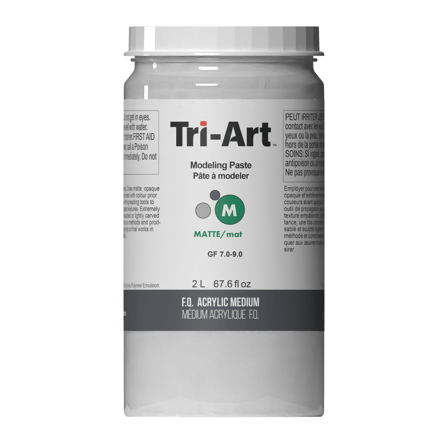 Tri-Art Mediums - Modeling Paste - Tri-Art Mfg.
