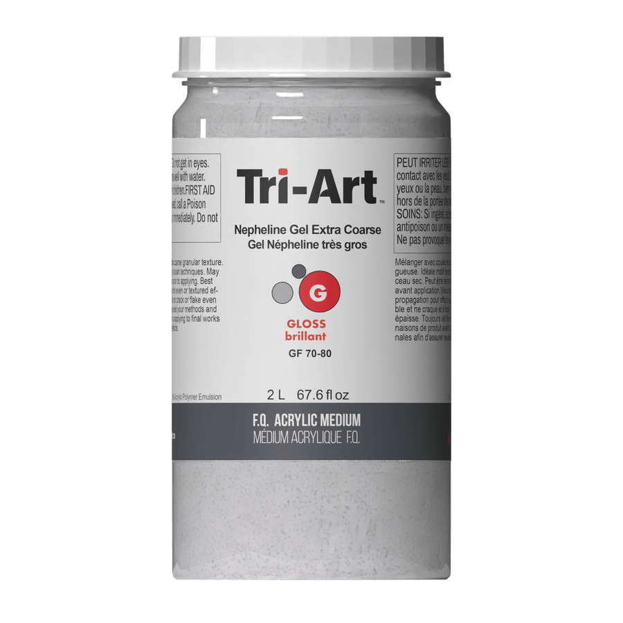 Tri-Art Mediums - Nepheline Gel Extra Coarse - Tri-Art Mfg.