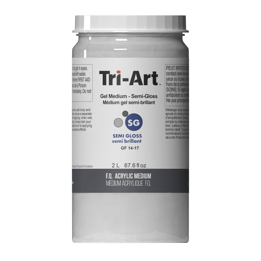 Tri-Art Mediums - Gel Medium Semi Gloss - Tri-Art Mfg.