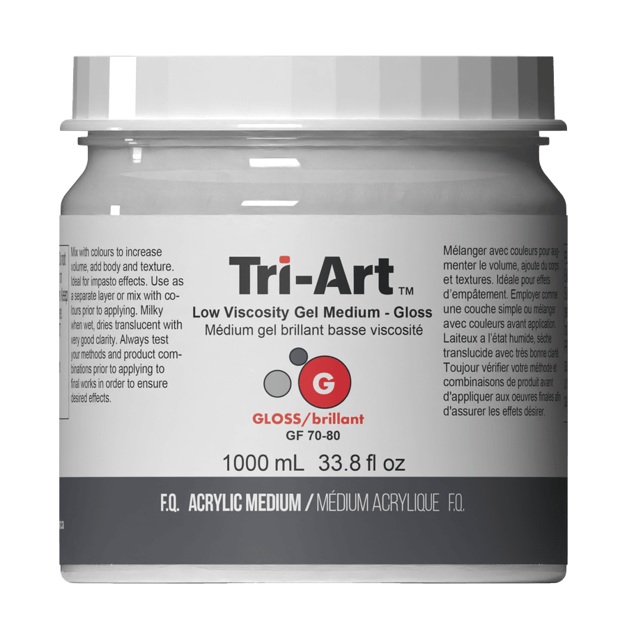Tri-Art Mediums - Low Viscosity Gel Gloss - Tri-Art Mfg.