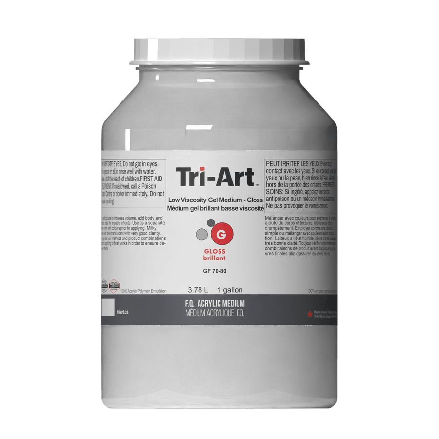 Tri-Art Mediums - Low Viscosity Gel Gloss - Tri-Art Mfg.