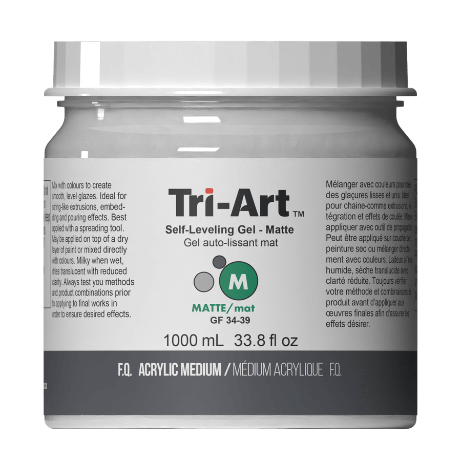Tri-Art Mediums - Self Leveling Gel Matte - Tri-Art Mfg.