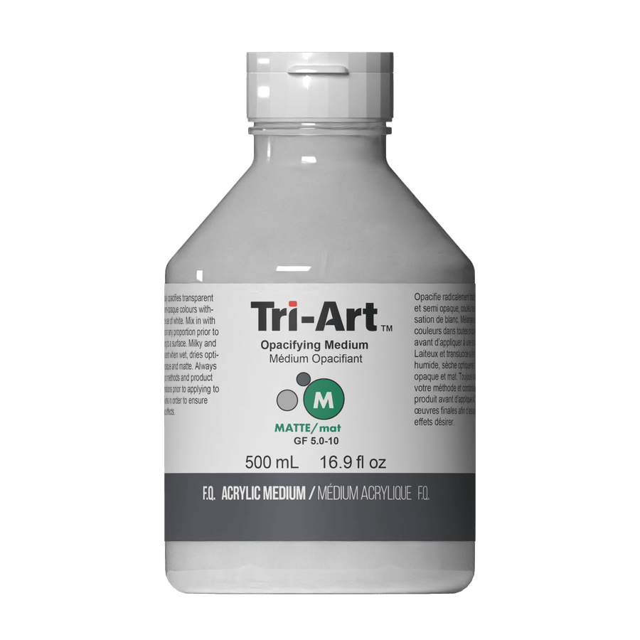 Tri-Art Mediums - Opacifying Medium - Tri-Art Mfg.