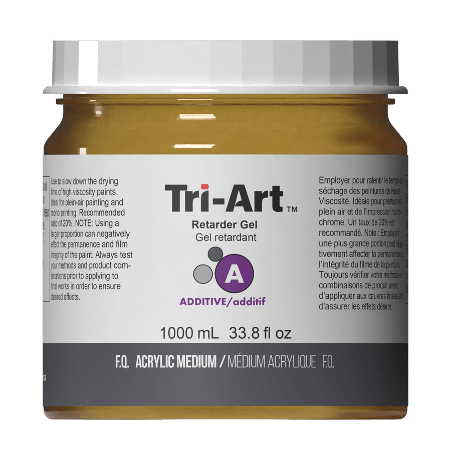 Tri-Art Mediums - Retarder Gel - Tri-Art Mfg.