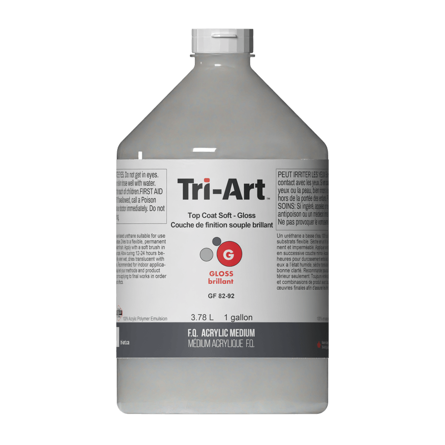 Tri-Art Mediums - Top Coat Soft Gloss - Tri-Art Mfg.