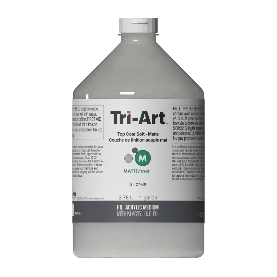 Tri-Art Mediums - Top Coat Soft Matte - Tri-Art Mfg.