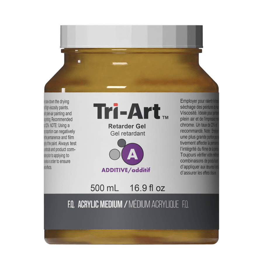 Tri-Art Mediums - Retarder Gel - Tri-Art Mfg.