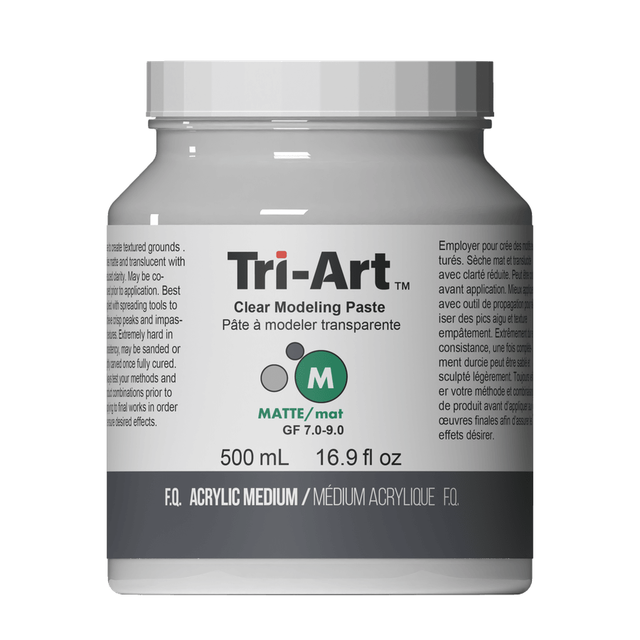 Tri-Art Mediums - Modeling Paste Clear - Tri-Art Mfg.