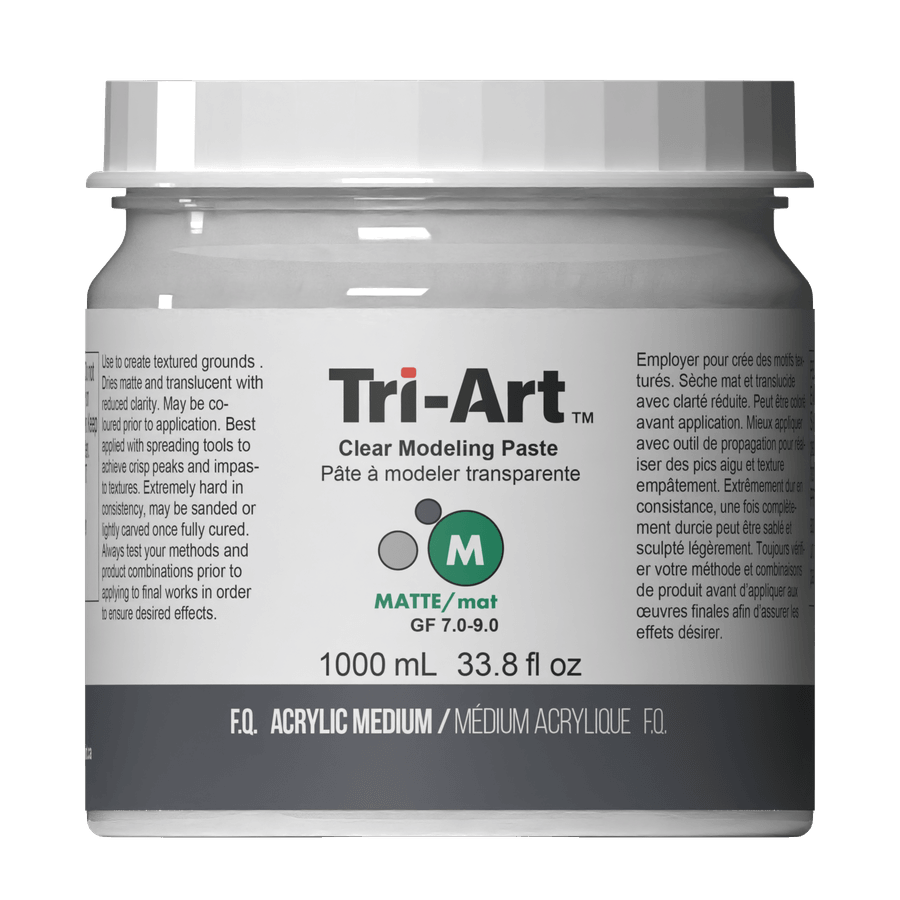 Tri-Art Mediums - Modeling Paste Clear - Tri-Art Mfg.