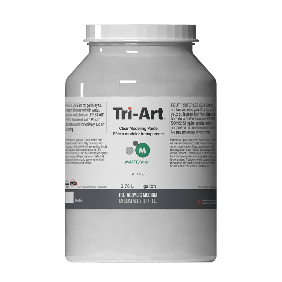 Tri-Art Mediums - Modeling Paste Clear - Tri-Art Mfg.