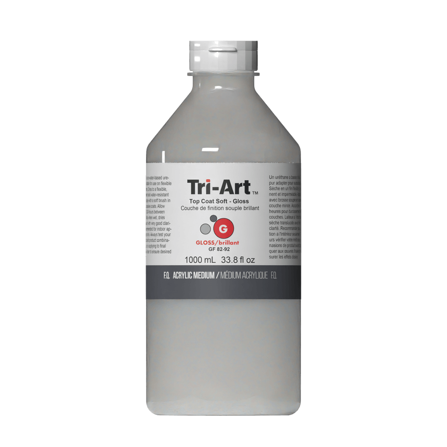 Tri-Art Mediums - Top Coat Soft Gloss - Tri-Art Mfg.