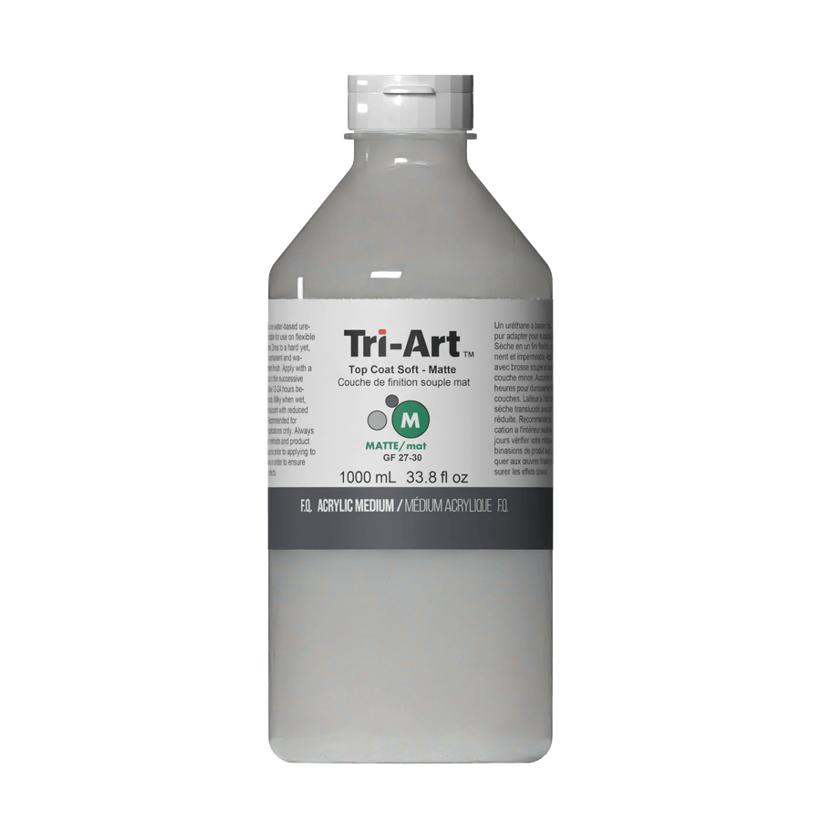 Tri-Art Mediums - Top Coat Soft Matte - Tri-Art Mfg.