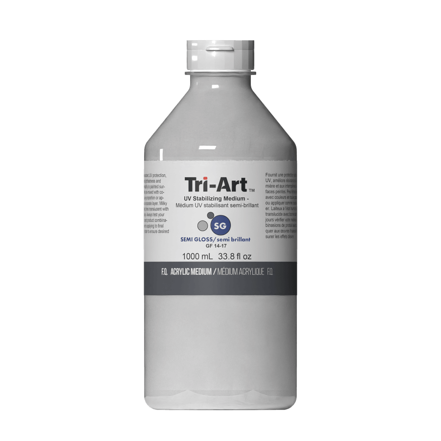 Tri-Art Mediums - UV Stabilizing Medium Semi Gloss - Tri-Art Mfg.