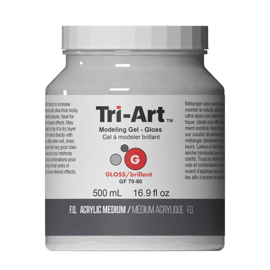 Tri-Art Mediums - Modeling Gel Gloss - Tri-Art Mfg.
