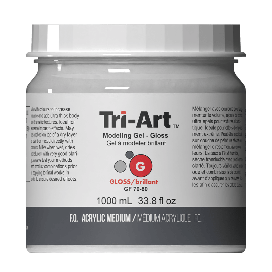 Tri-Art Mediums - Modeling Gel Gloss - Tri-Art Mfg.