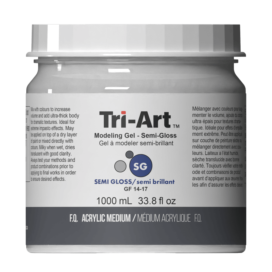 Tri-Art Mediums - Modeling Gel Semi Gloss - Tri-Art Mfg.