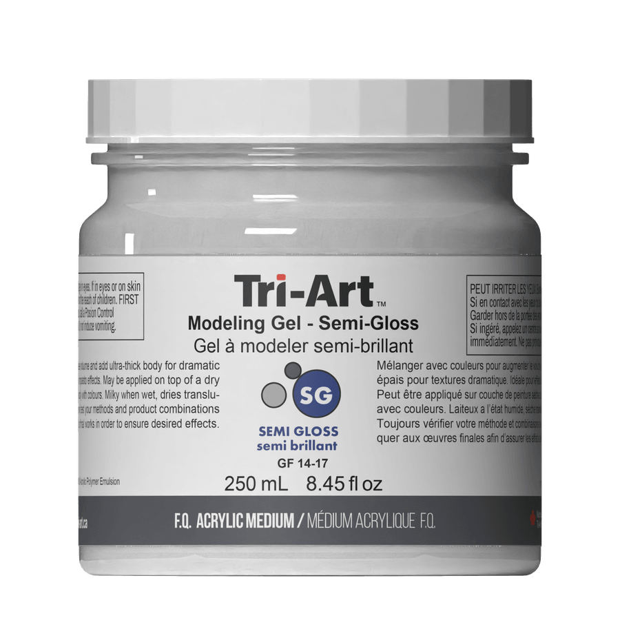 Tri-Art Mediums - Modeling Gel Semi Gloss - Tri-Art Mfg.