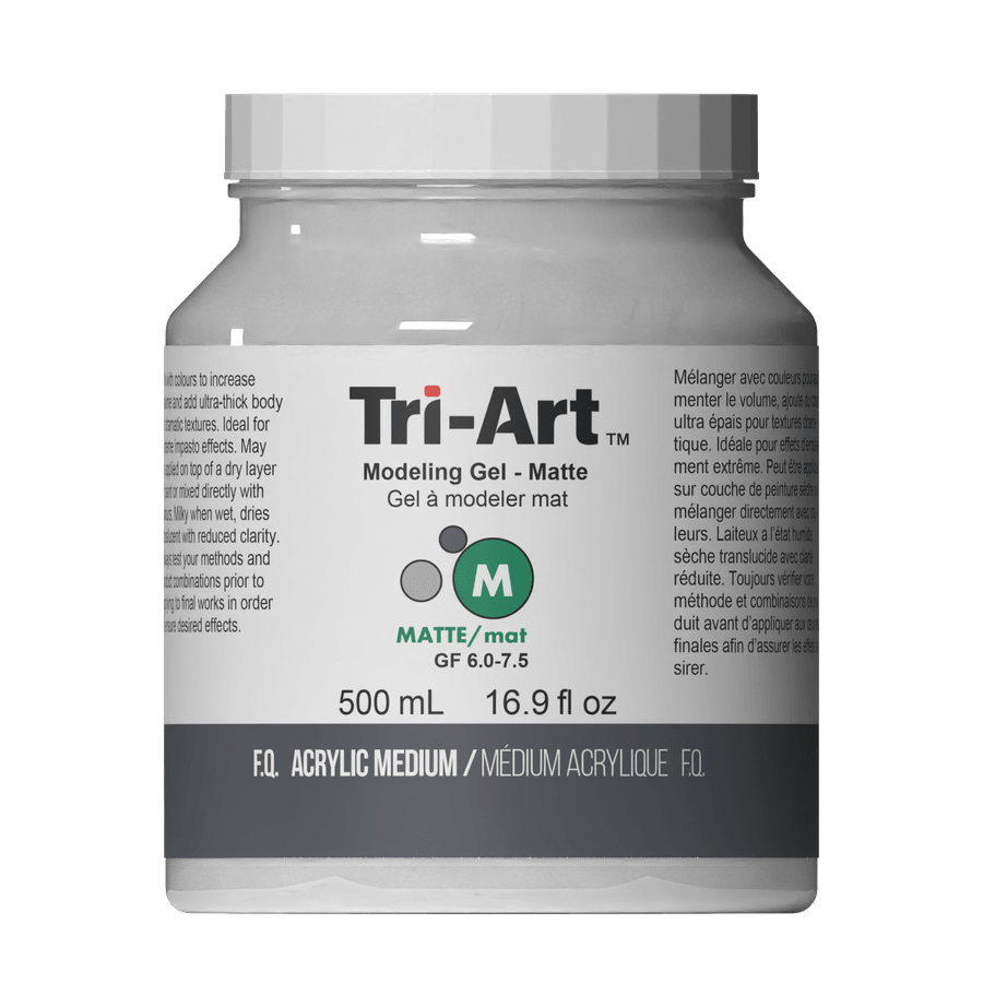 Tri-Art Mediums - Modeling Gel Matte - Tri-Art Mfg.