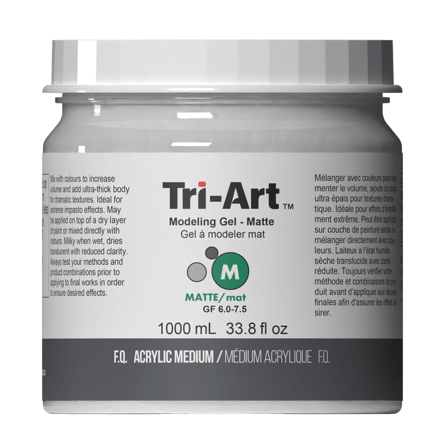 Tri-Art Mediums - Modeling Gel Matte - Tri-Art Mfg.