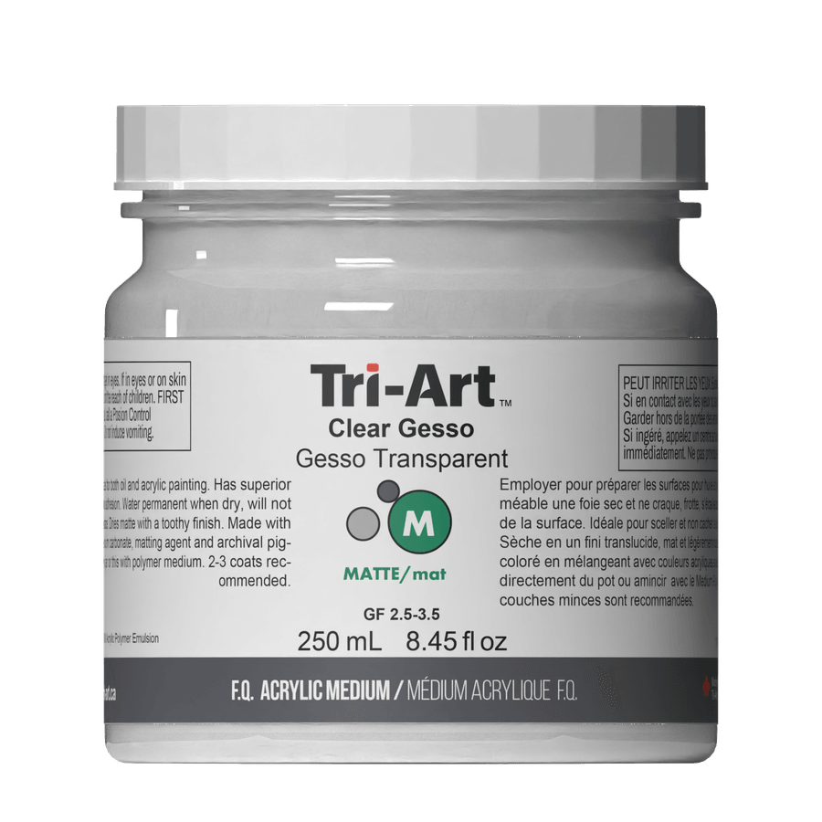 Tri-Art Mediums - Clear Gesso - Tri-Art Mfg.