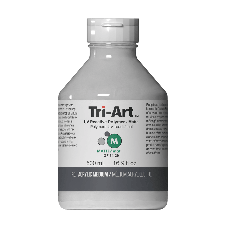 Tri-Art Mediums - UV Reactive Polymer Matte - Tri-Art Mfg.