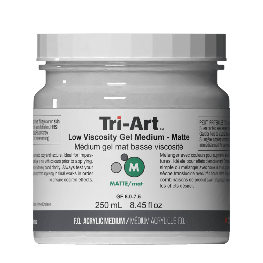 Tri-Art Mediums - Low Viscosity Gel Matte - Tri-Art Mfg.