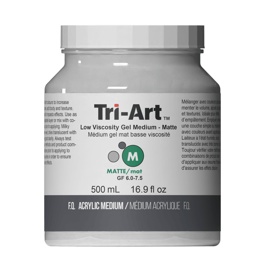 Tri-Art Mediums - Low Viscosity Gel Matte - Tri-Art Mfg.