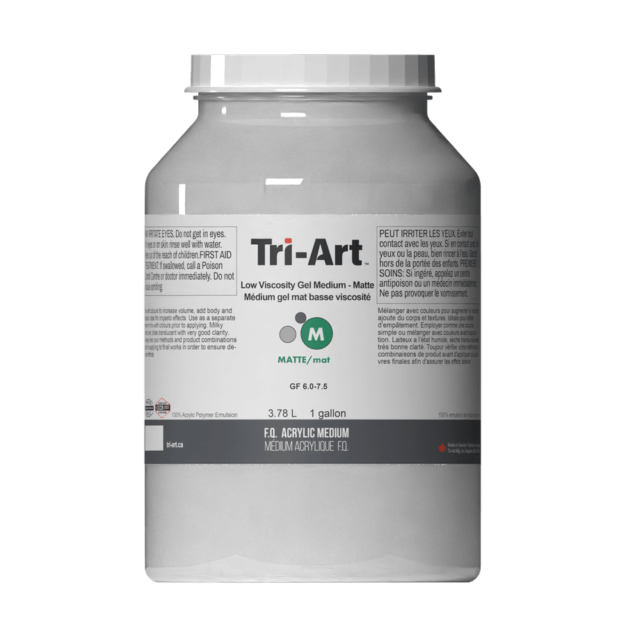Tri-Art Mediums - Low Viscosity Gel Matte - Tri-Art Mfg.