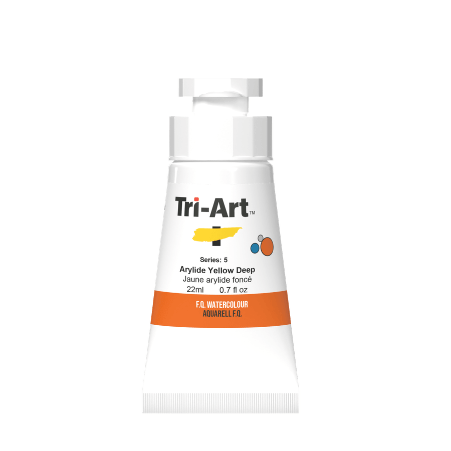 Tri-Art Water Colours - Arylide Yellow Deep - Tri-Art Mfg.