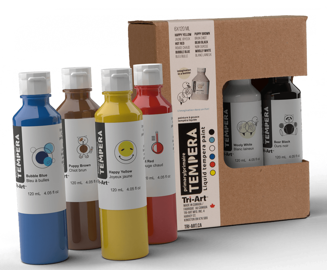 Primary Liquid Tempera - Sets - Tri-Art Mfg.