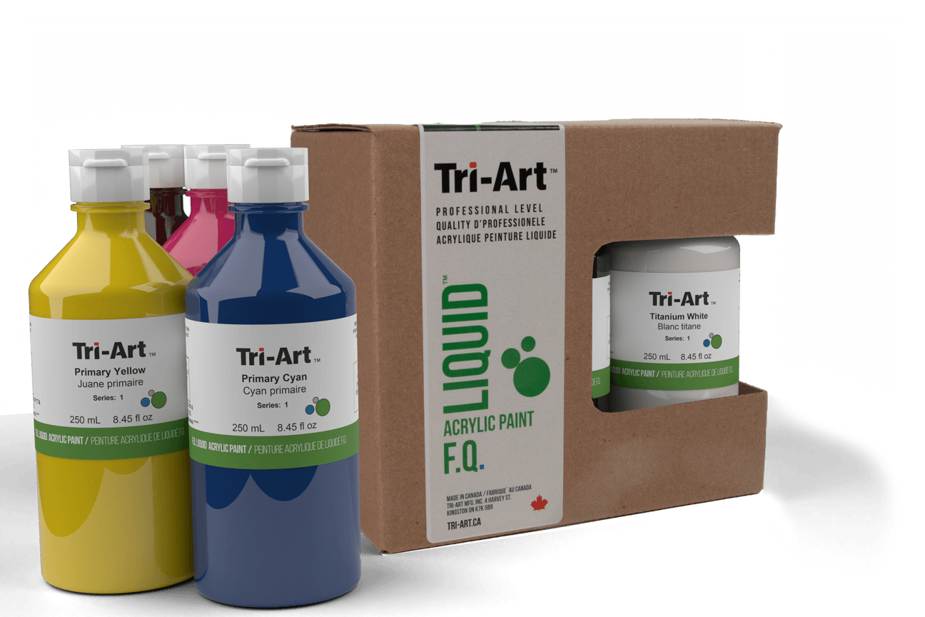 Tri-Art Liquids - 6 Colour Sets - Tri-Art Mfg.