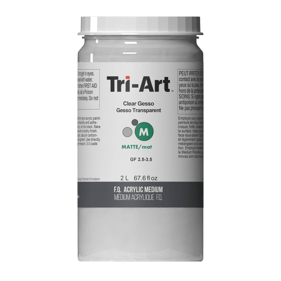 Tri-Art Mediums - Clear Gesso - Tri-Art Mfg.