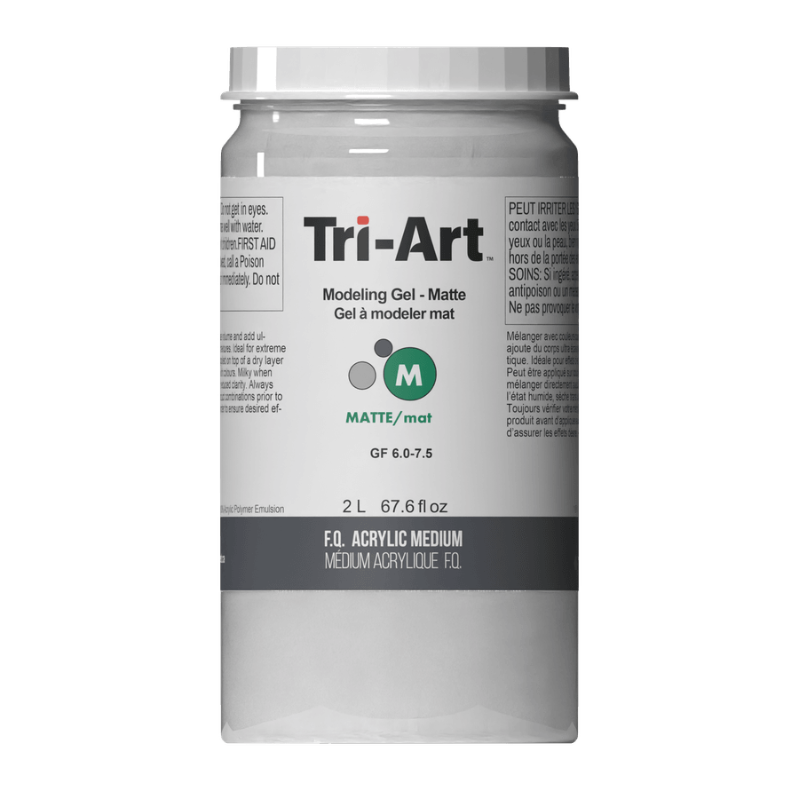 Tri-Art Mediums - Modeling Gel Matte - Tri-Art Mfg.