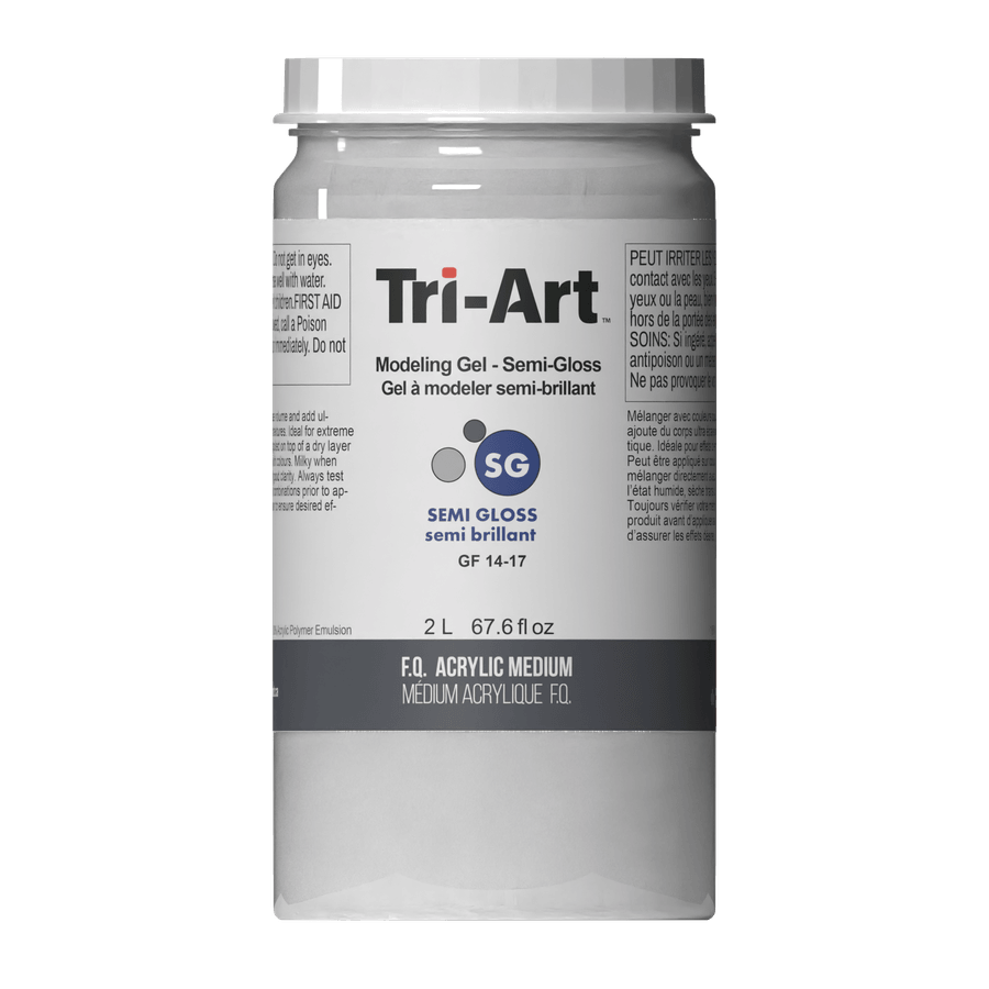 Tri-Art Mediums - Modeling Gel Semi Gloss - Tri-Art Mfg.